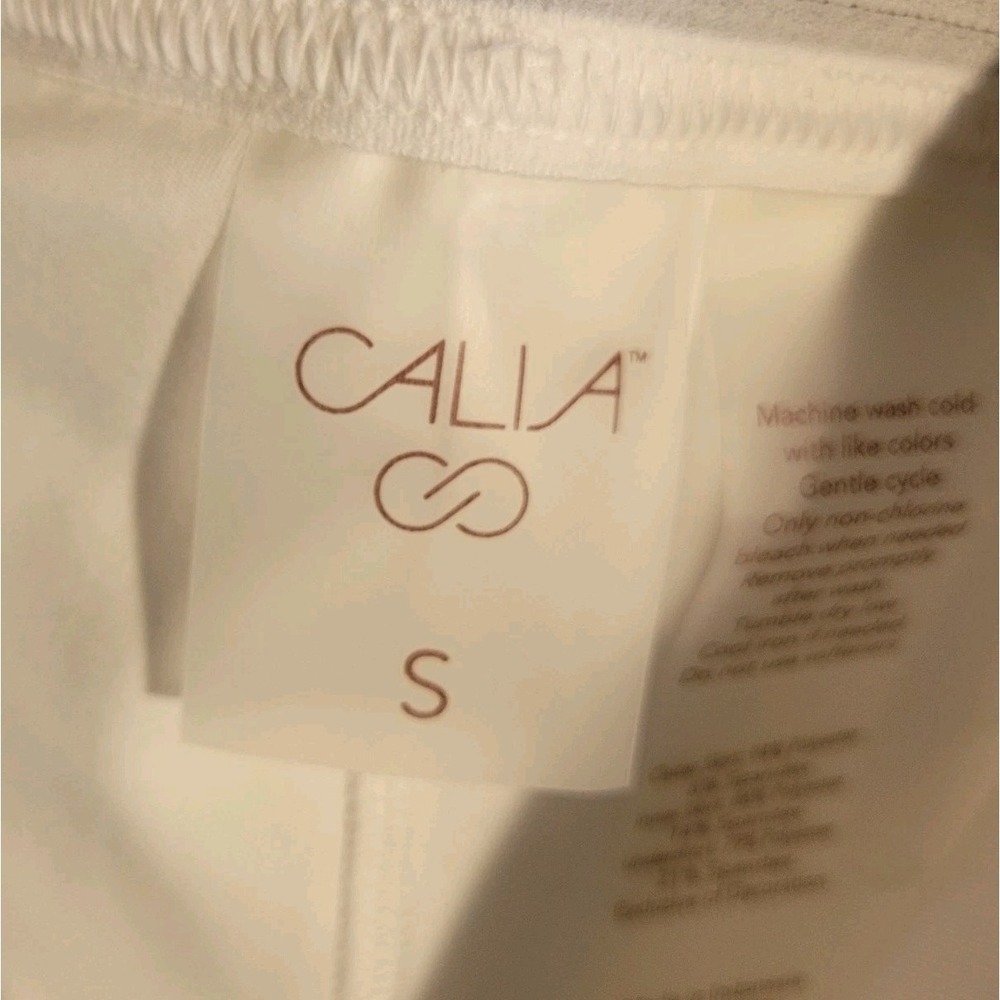 CALIA Court Collection Pleated White Skort/Skirt  NWT Sz Small - Picture 7 of 7